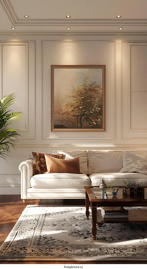 European style living room