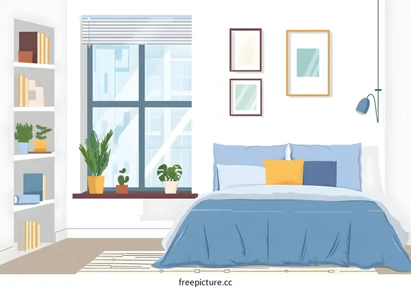 Modern Bedroom Interior Design with Minimalist Decor