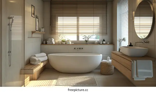 Modern Minimalist Bathroom Interior Design
