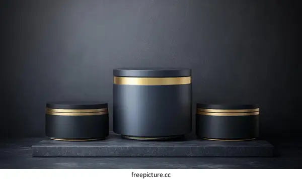 Dark and Elegant Product Display