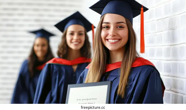 Graduation Ceremony of Diverse Students