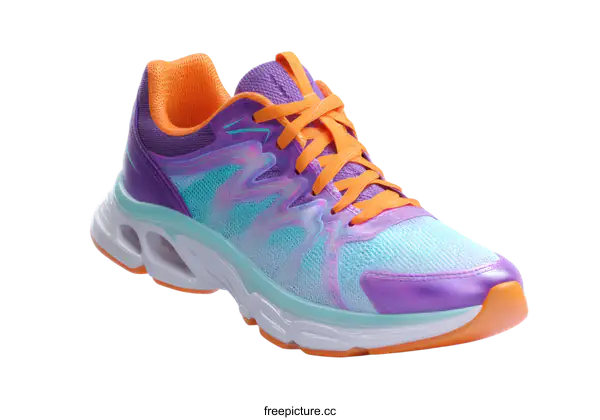 [Transparent Background PNG]Colorful Stylish Running Shoes