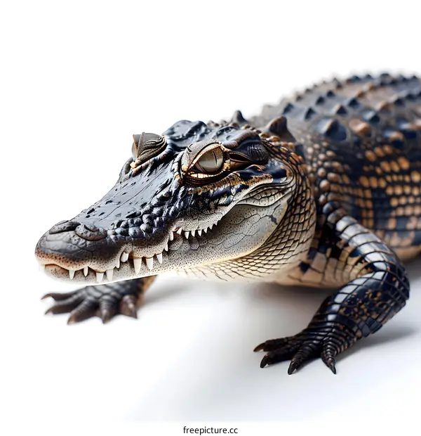 Baby Crocodile Closeup
