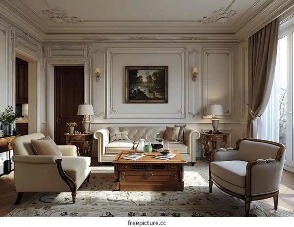 European-style living room