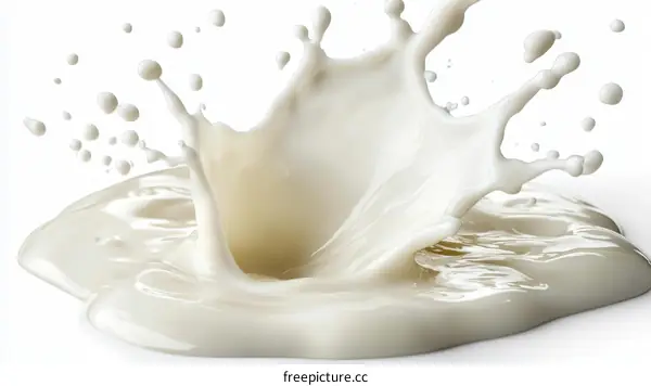 Milk Splash  Creamy Milk  Dairy Product  Fluid  Food