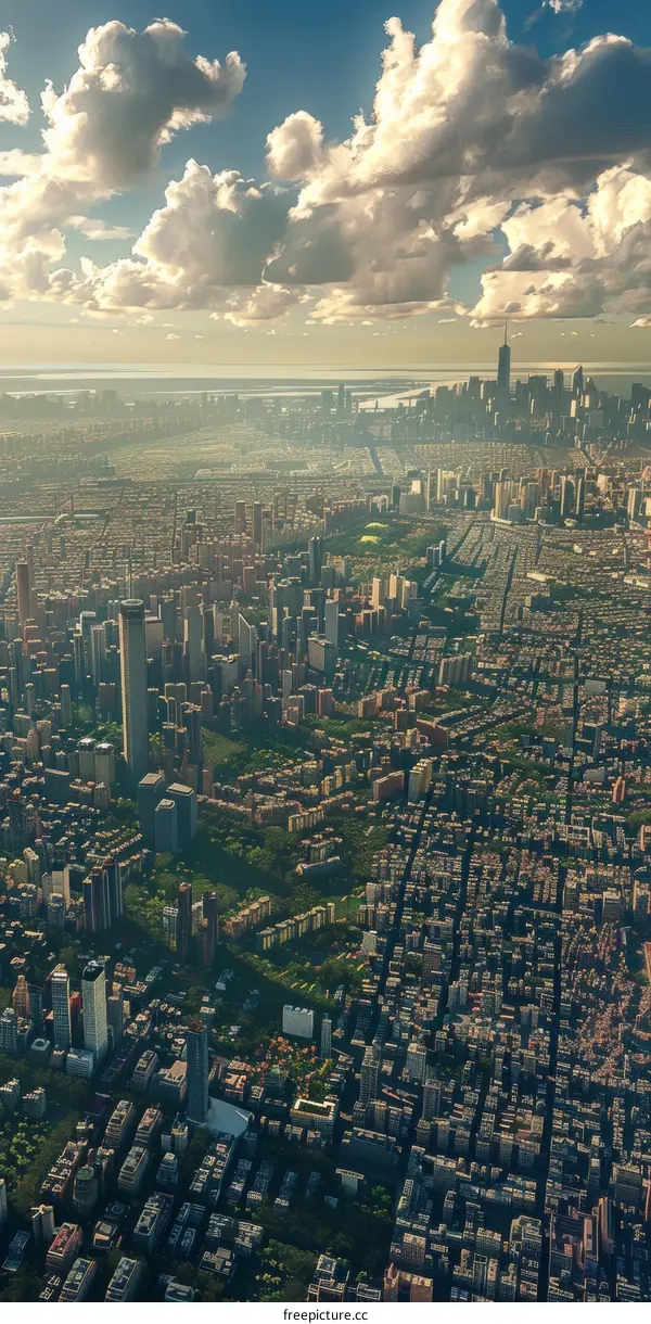 Manhattan Skyline at Dusk