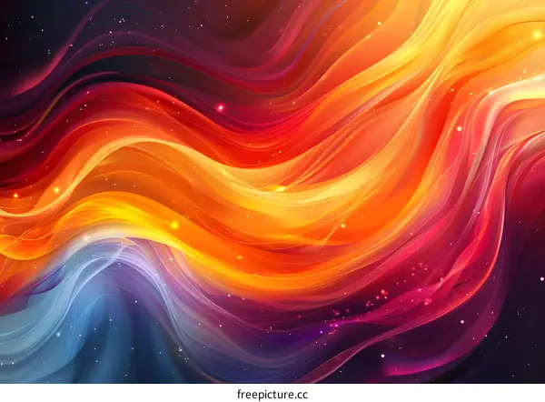 Colorful Wavy Background