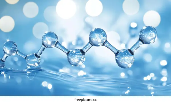 Molecular Structure Abstract Background