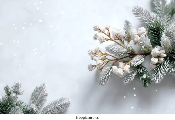 Winter Wonderland Festive Branches Decoration