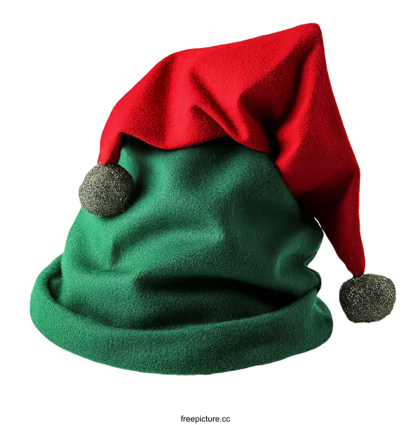 [Transparent Background PNG]Christmas Elf Hat  Holiday Fashion Accessory
