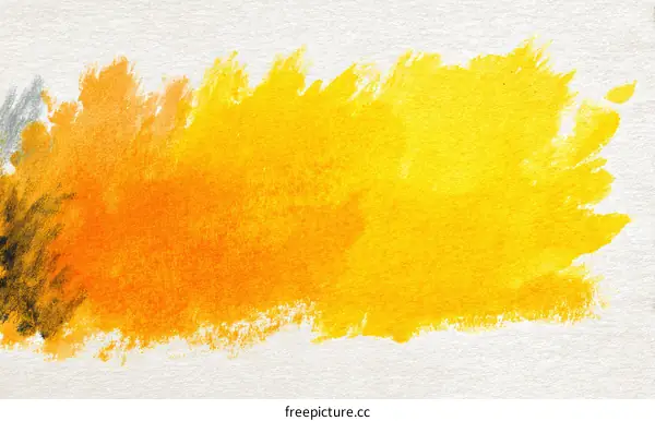 Abstract Watercolor Paint Splatters