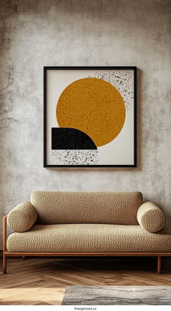 Modern Abstract Geometric Art Print Design