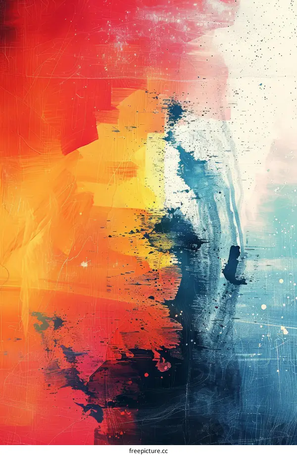 colorful abstract painting