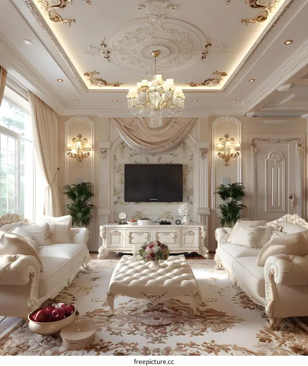 Luxurious living room