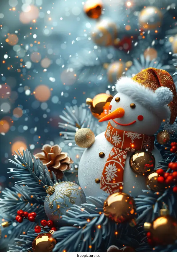 Christmas Decorations Festive Illustration