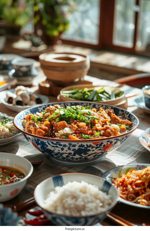 A delicious Chinese dish