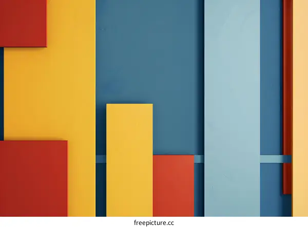 Abstract Background With Geometric Shapes