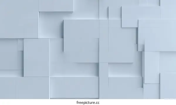 Abstract Geometric Wall Design Illustration