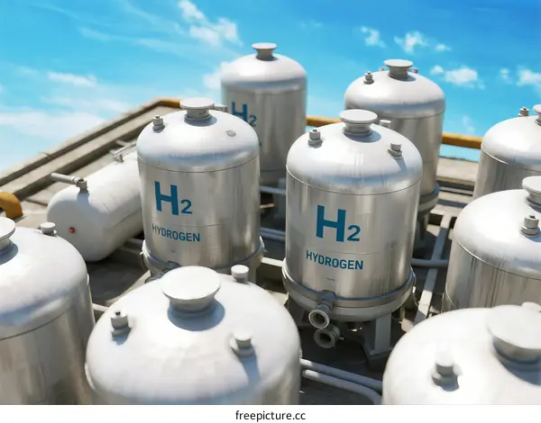 Hydrogen Storage Tanks for Renewable Energy Production and Distribution