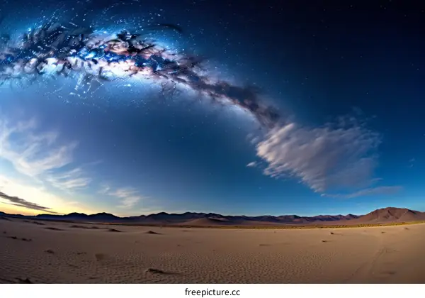 Amazing Milky Way over the Atacama Desert in Chile