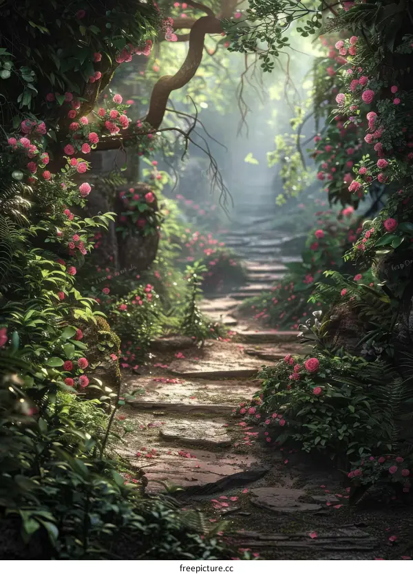 Enchanted Garden Path