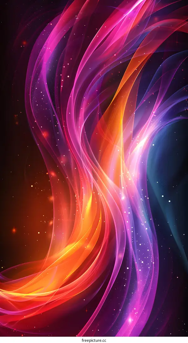 Stunning and colorful light halo