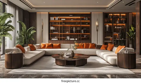 Modern Luxury Living Room Interior Design