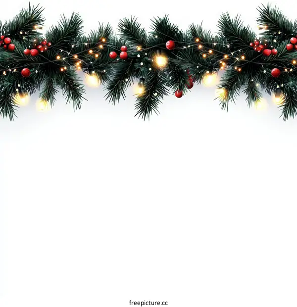 Christmas Decorations Christmas Lights Fir Branches