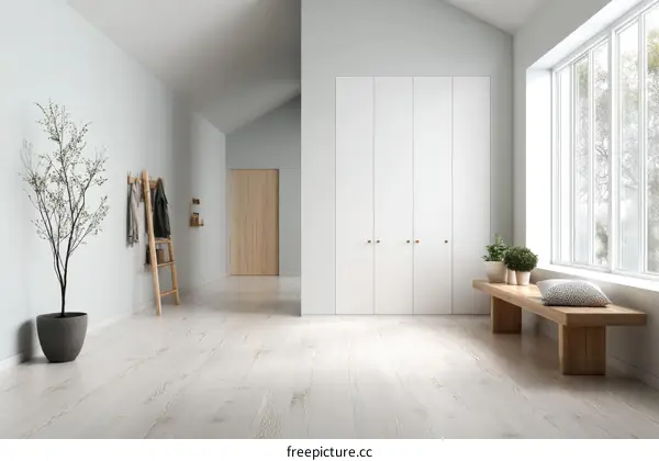 Modern Scandinavian Entryway Design