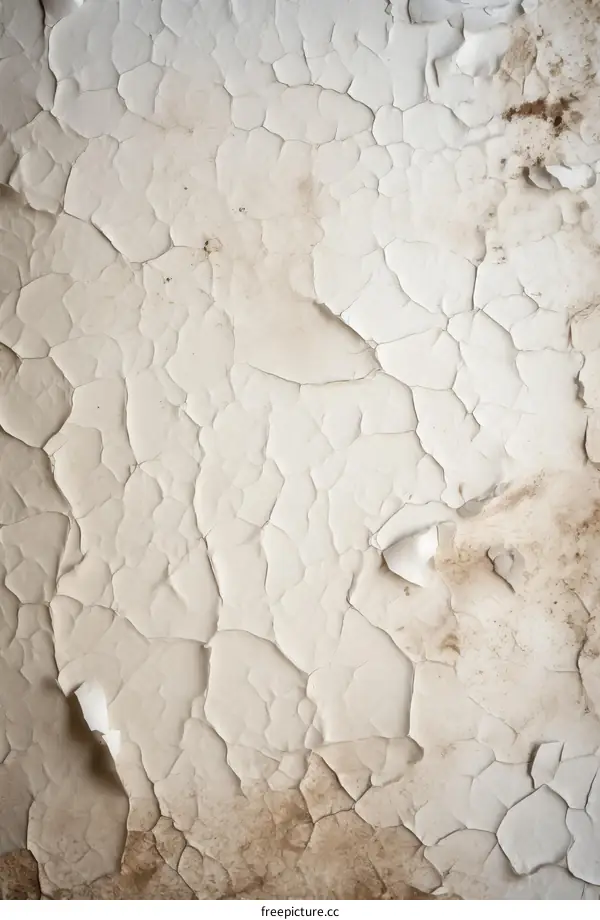 old white cracked paint texture