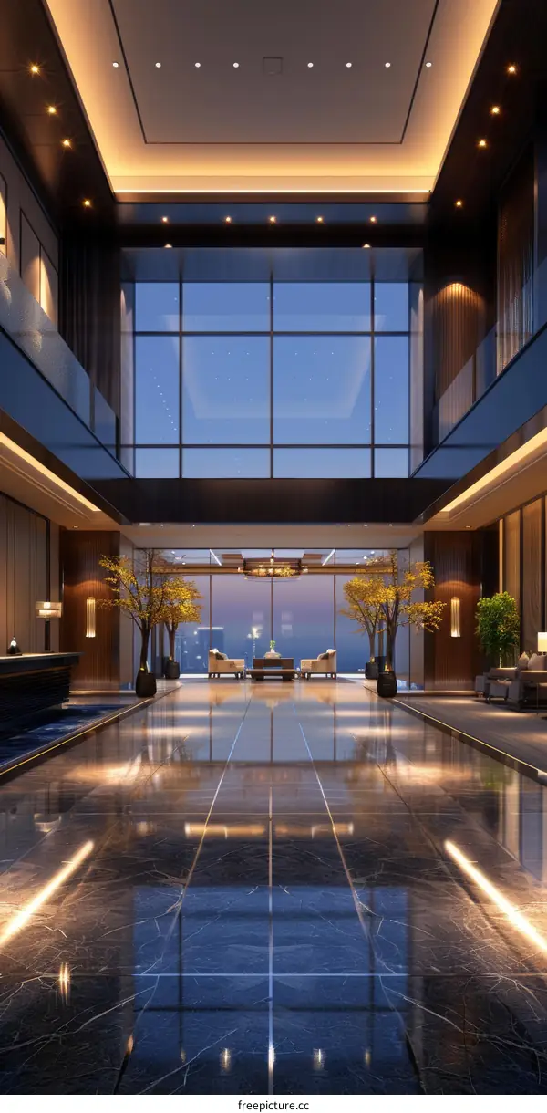Luxury Hotel Lobby Interior Design