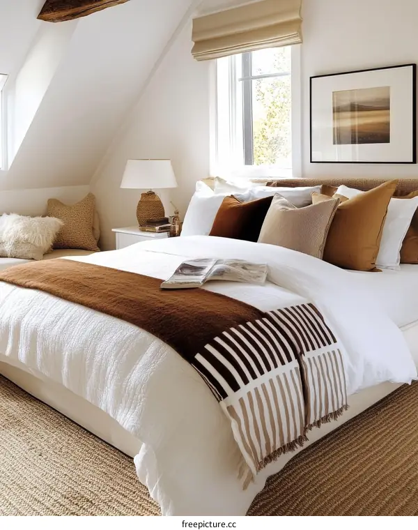 Cozy Rustic Bedroom Interior Design