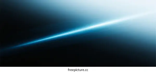 Abstract Light Streaks with Gradient Background in Blue Tones