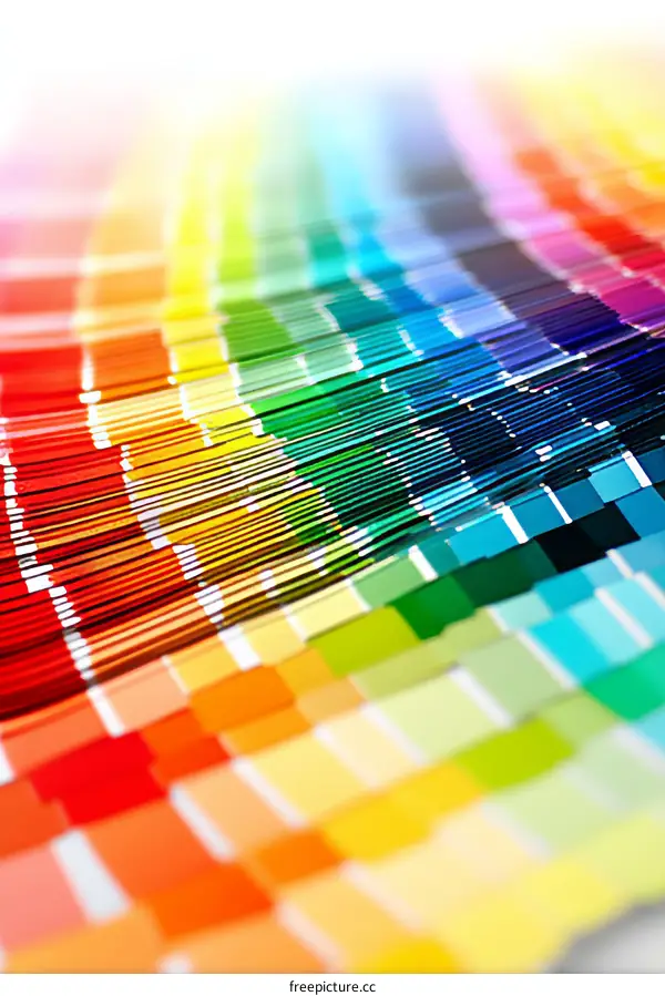 Colorful Color Chart for Design Inspiration