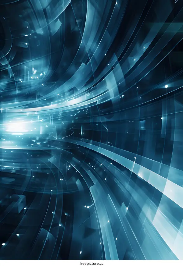 Abstract Technology Background