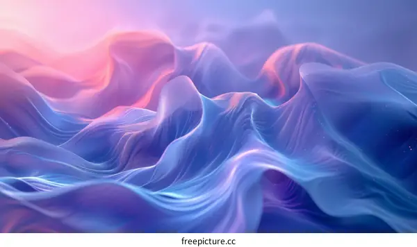 Colorful Abstract Background with Soft Waves