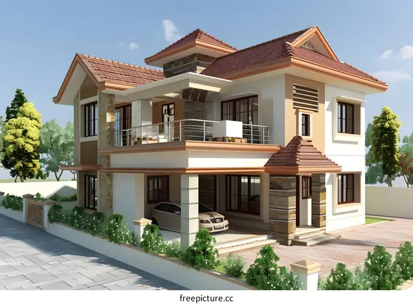 A modern style house