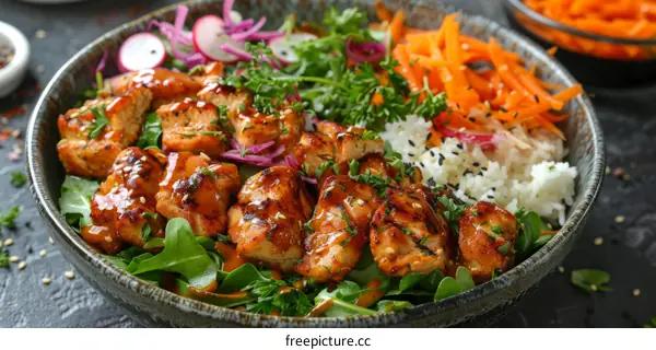 A delicious and healthy meal