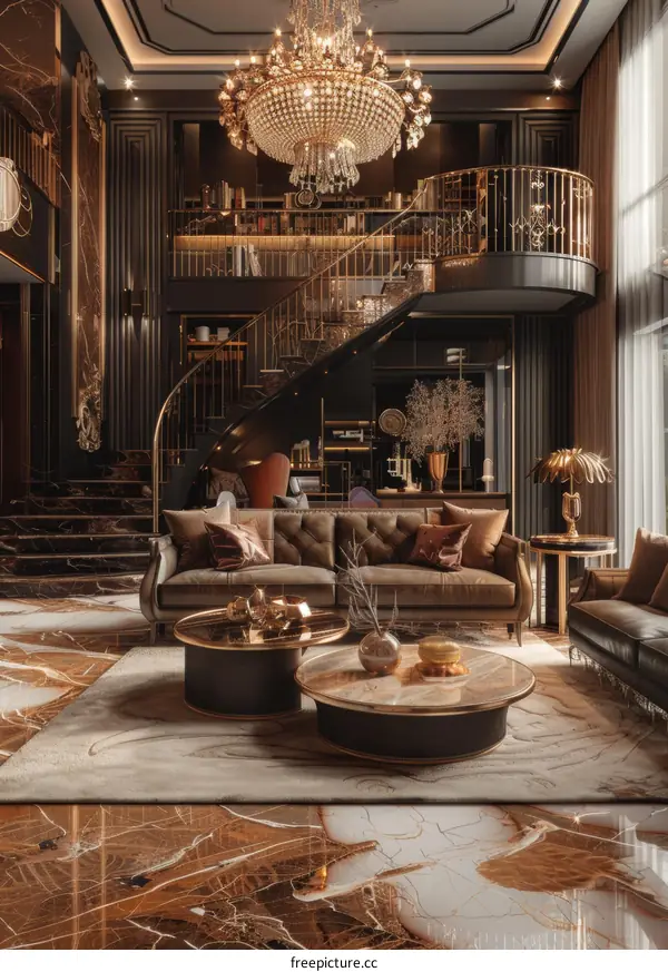 Modern Luxury Living Room Interior