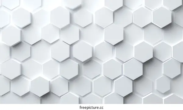 Abstract Geometric Hexagon Pattern Background