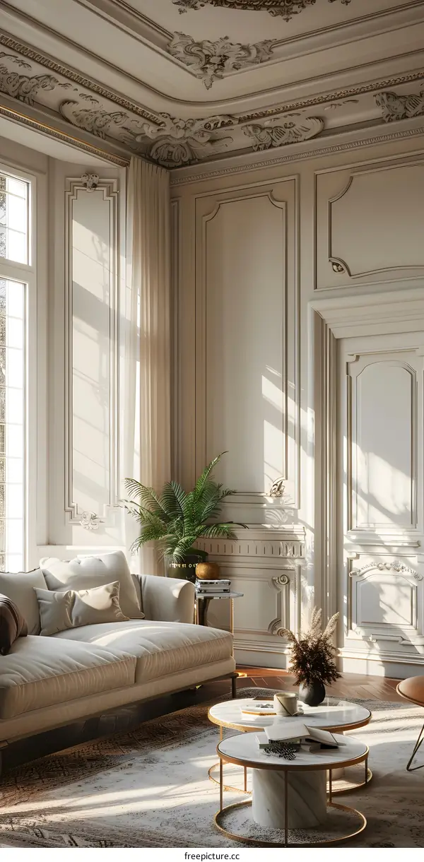 European-style living room