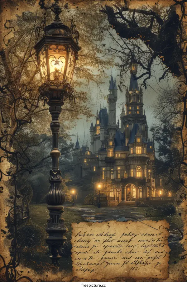 The Mysterious Castle in the Enchanted Forest