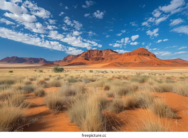 Panoramic African Savanna Landscape