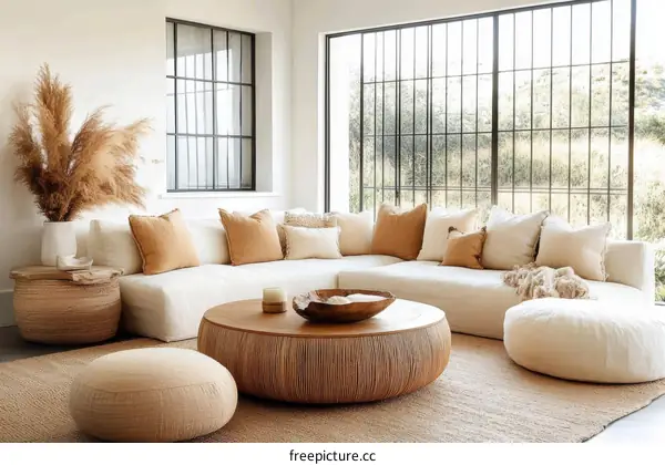 Modern Minimalist Living Room Interior Design