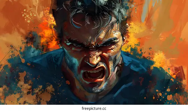 Portrait of an Angry Man