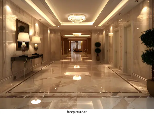 Hotel Lobby Interior Design
