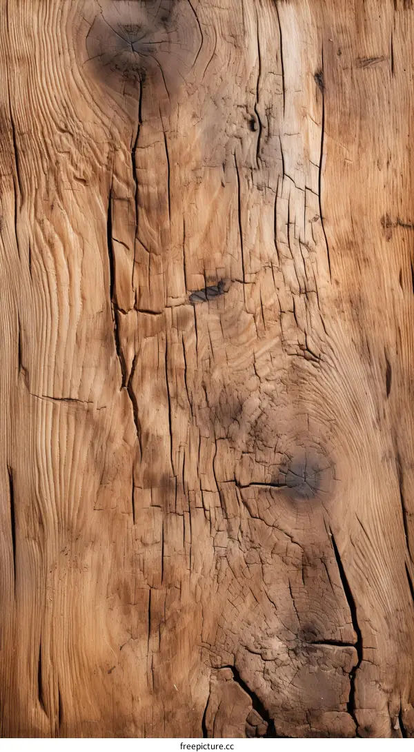weathered wooden texture with cracks
