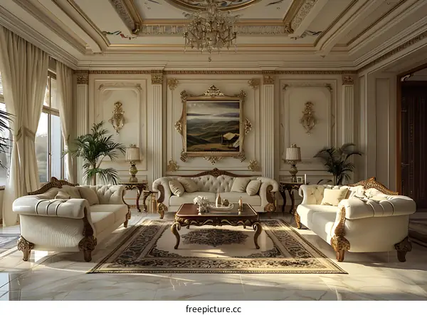 Luxurious living room