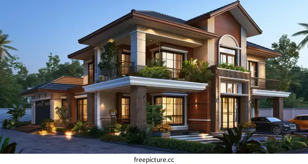 Modern Elegant House Exterior Design