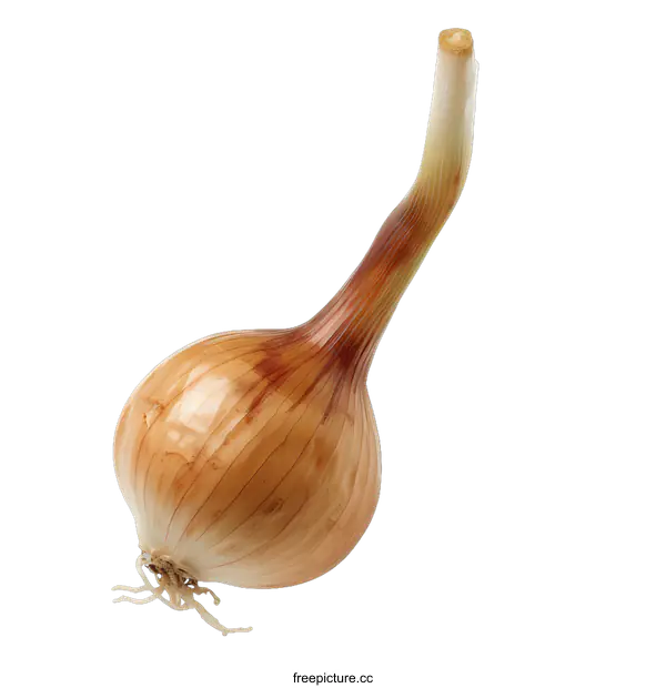 [Transparent Background PNG]Fresh Onion Isolated on White Background